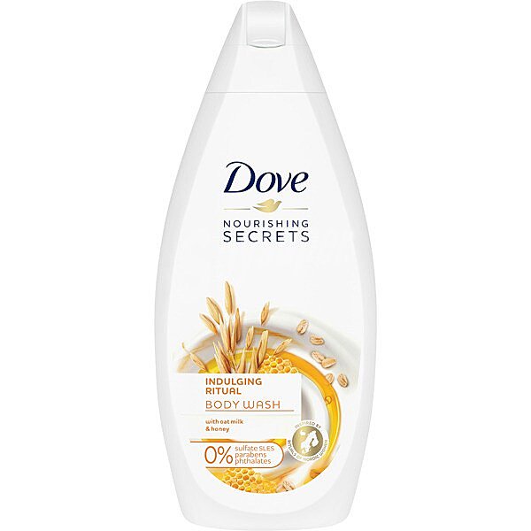 Gel de baño nutritivo con leche de avena y miel de acacia