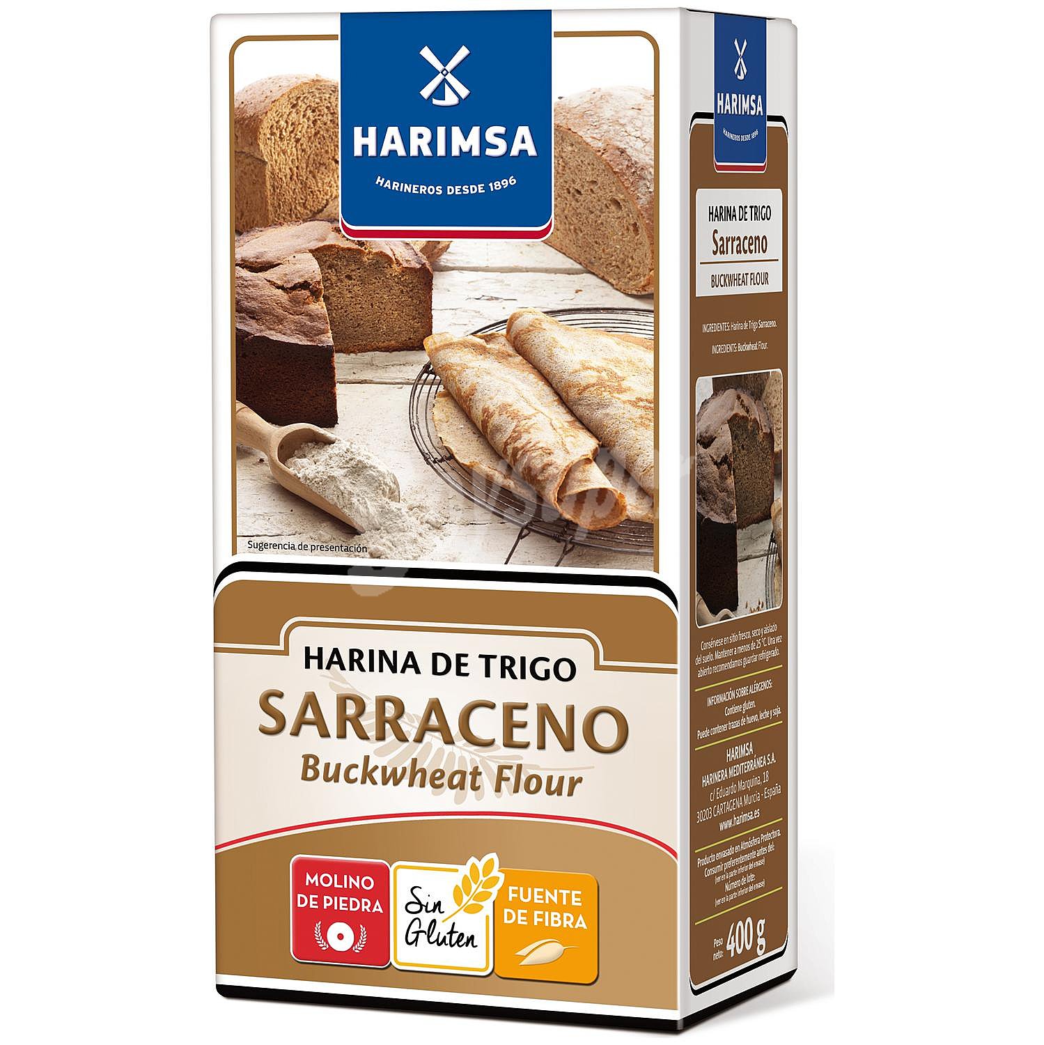 Harina de trigo Sarraceno sin gluten