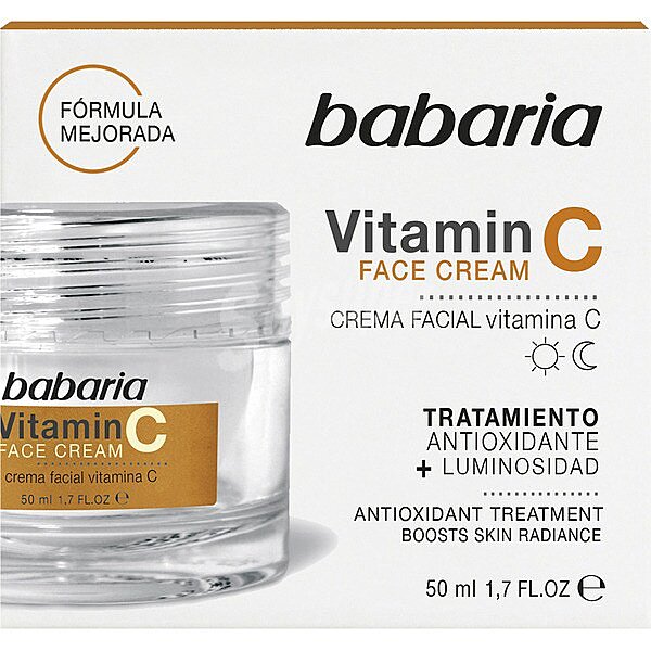 Crema facial hidratante Vitamina C