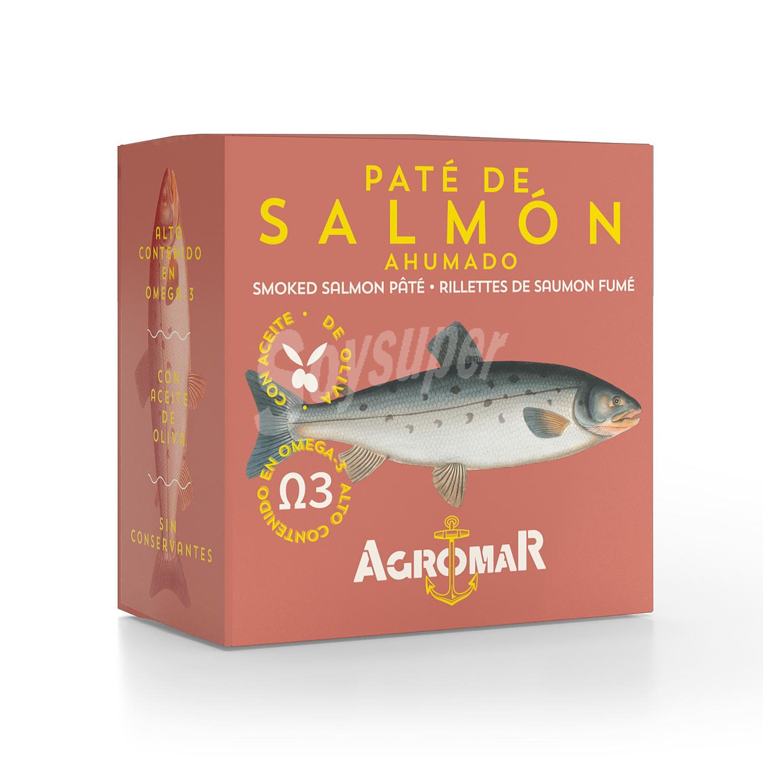 Pate salmón ahumado Agromar