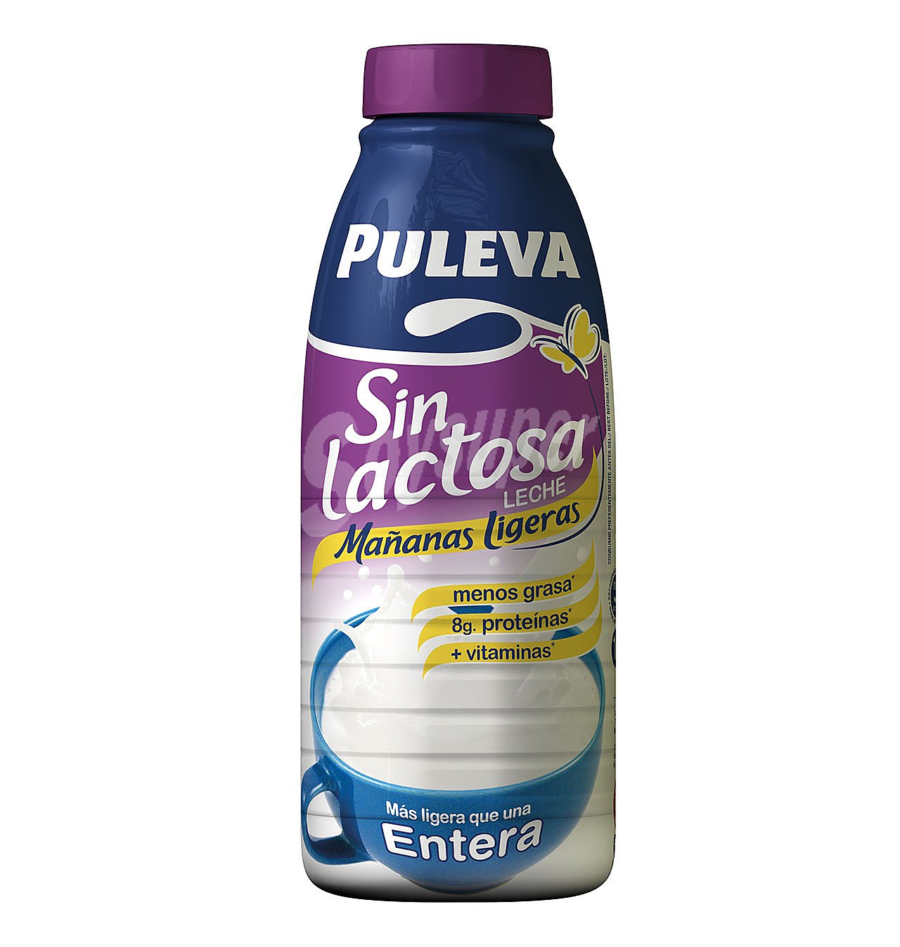 Leche sin lactosa puleva mañanas ligeras entera