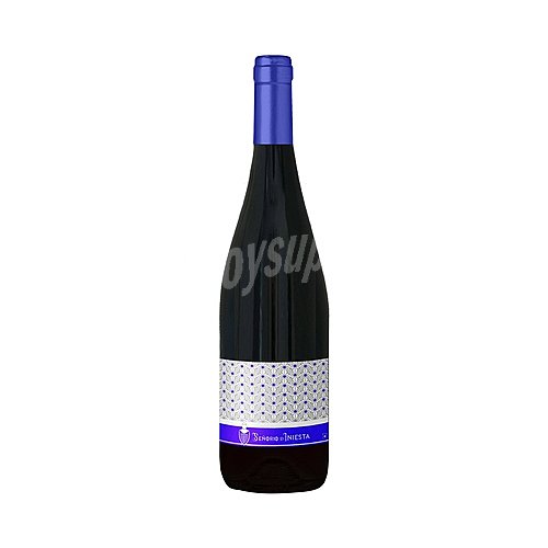 Señorío DE iniesta Vino tinto tempranillo con IGP Vino de la Tierra de Castilla señorío DE iniesta