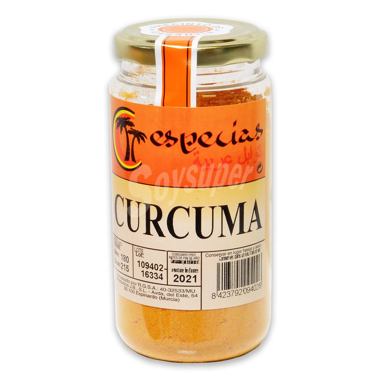 Cúrcuma Especias