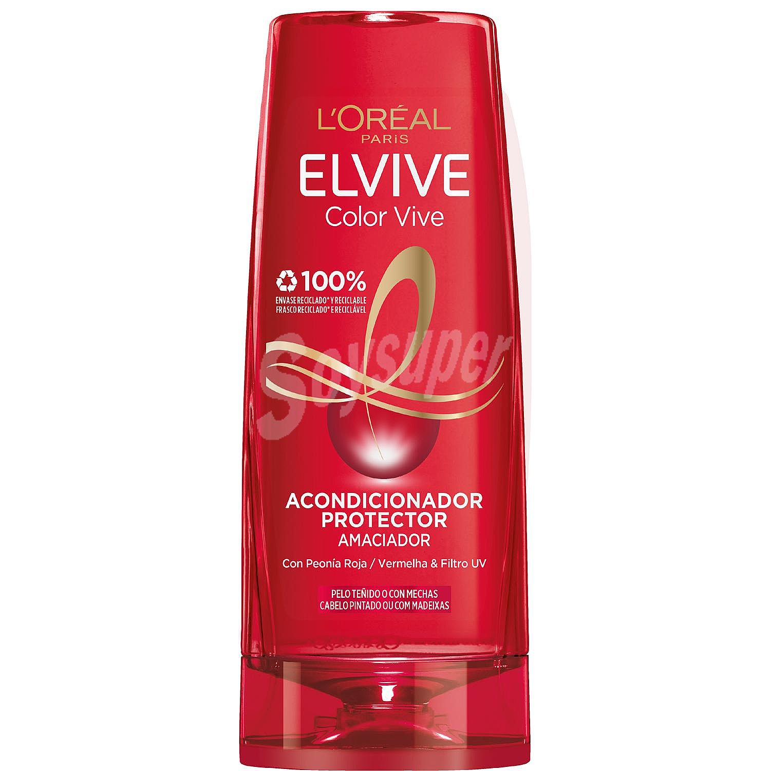 Acondicionador protector Color Vive con Peonía Roja para pelo teñido o con mechas