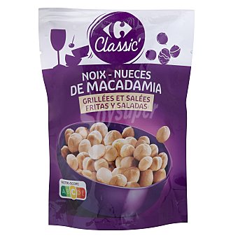 Nueces de macadamia fritas y saladas Carrefour