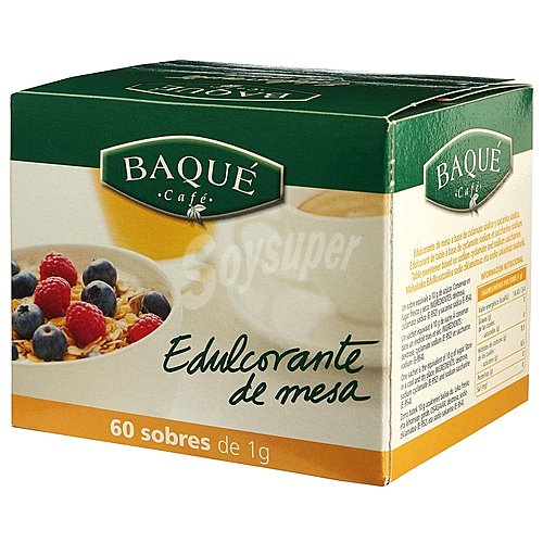 Baqué Edulcorante en