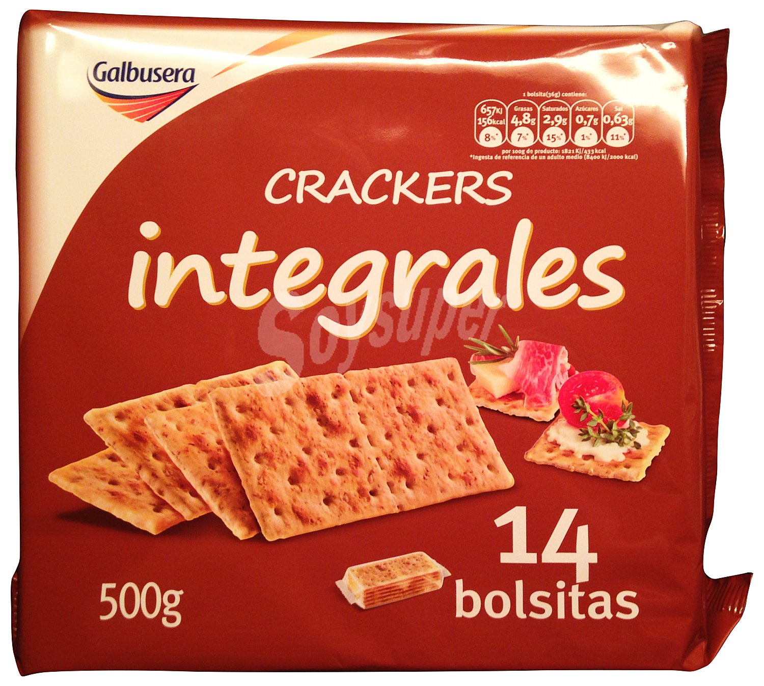 Crackers 30% integral