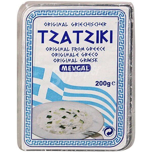 Salsa tzatziki original griega