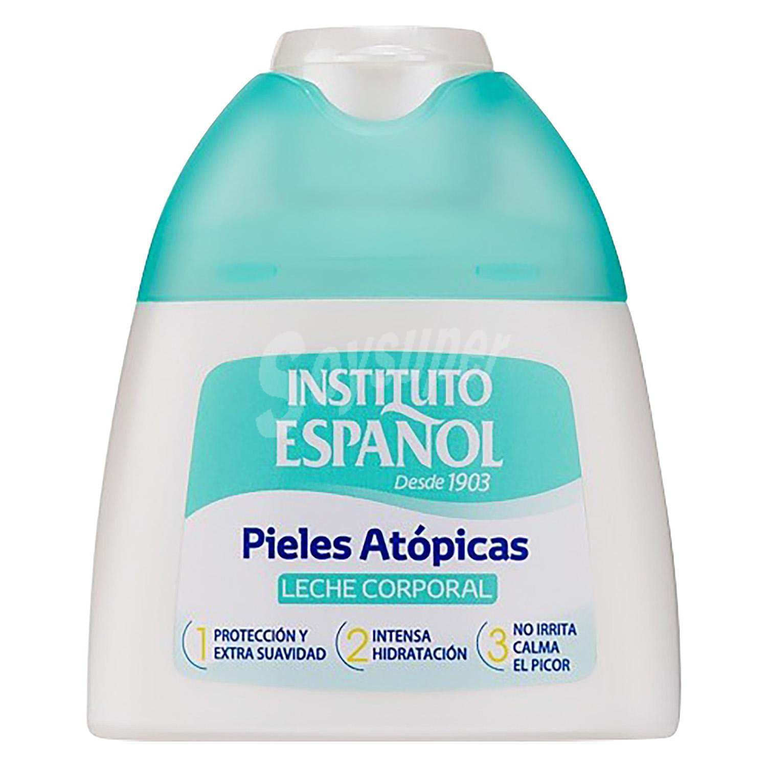 Leche corporal de viaje para pieles atópicas Instituto Español