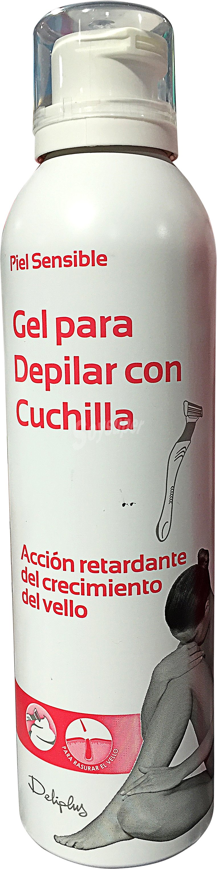 Gel depilar piernas y axilas (para cuchilla)