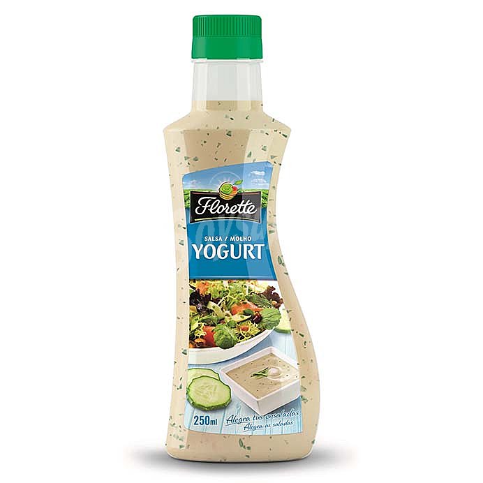 Salsa de yogurt ideal para ensaladas