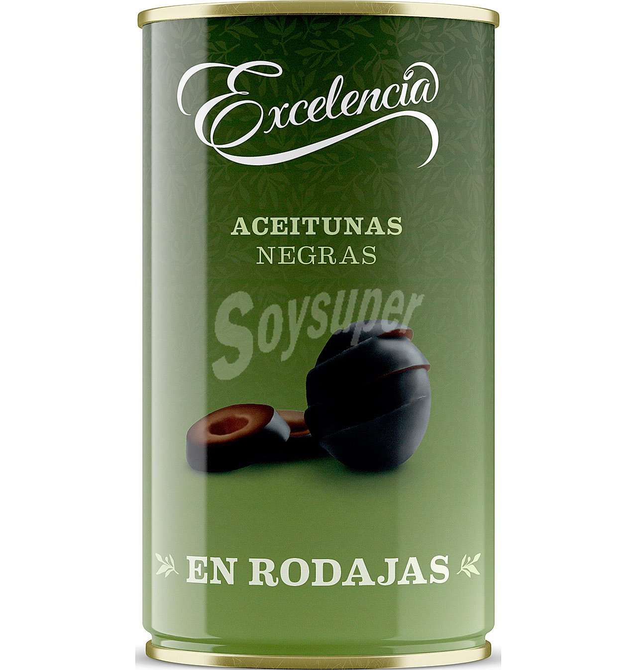 Aceitunas excelencia negra rodajas