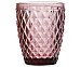 Vaso modelo Sidari color rosa con diseño exterior en relieve, 0,27l.