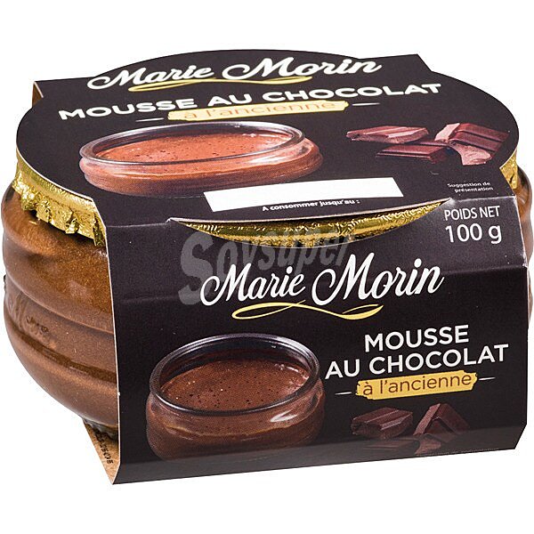 Mousse de chocolate morin