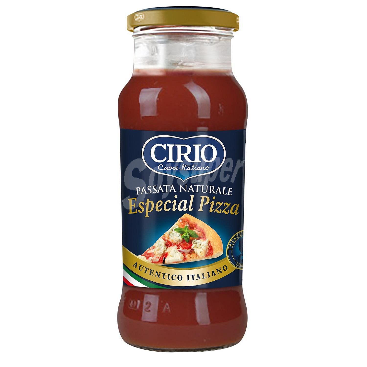 Tomate natural triturado especial para pizza Cirio