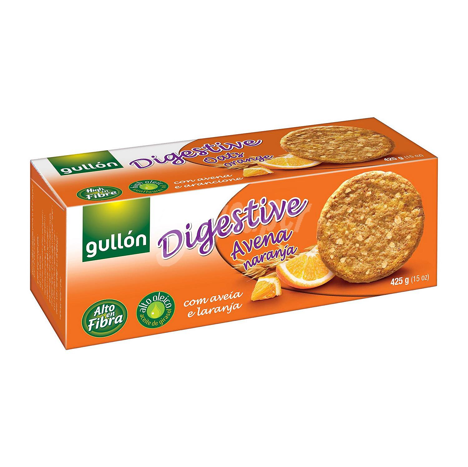 Galletas de avena y naranja Digestive