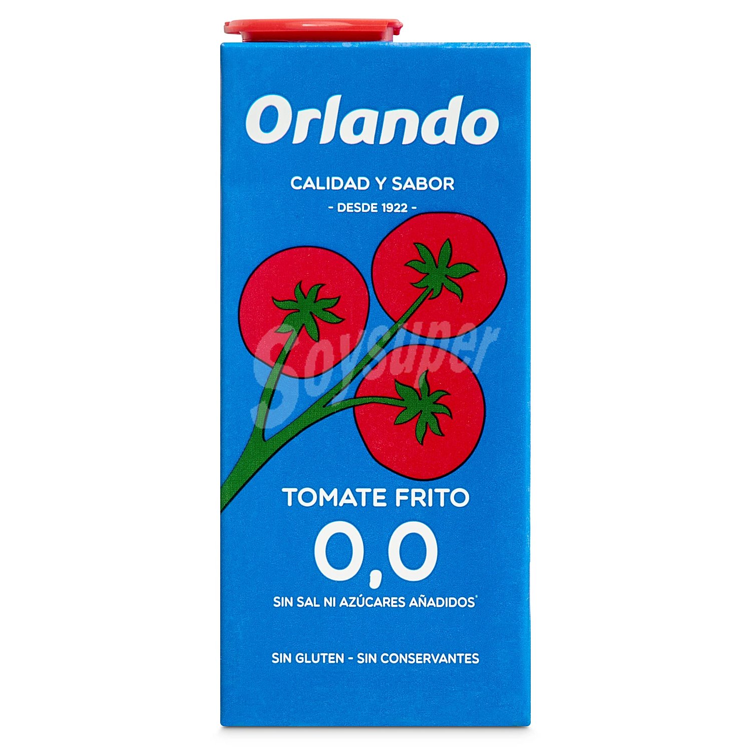 Tomate frito 0,0, sin sal y sin azúcar añadidos