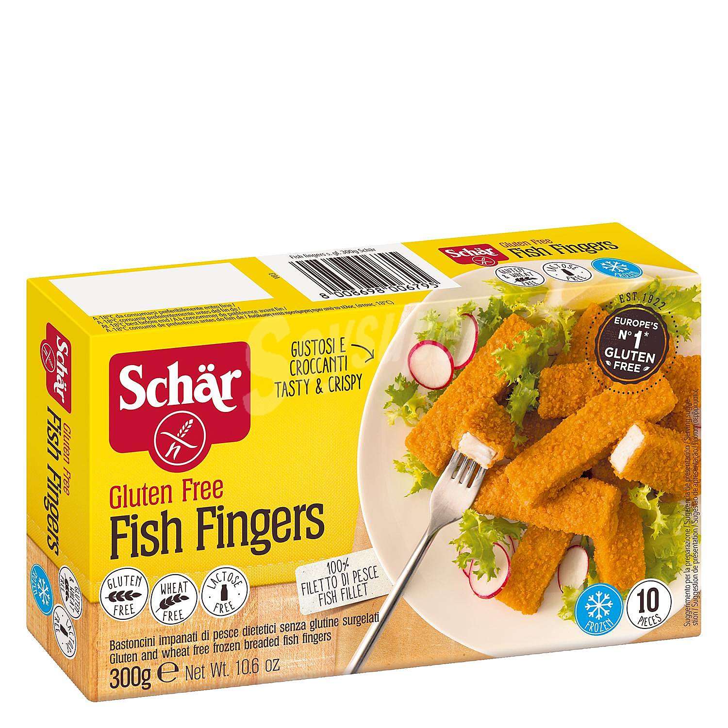 Fingers pescado sin gluten