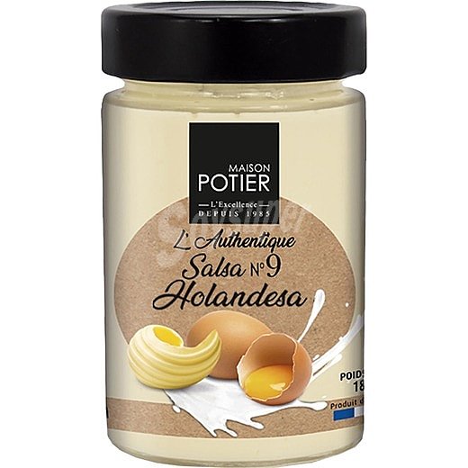 Maison potier Salsa Holandesa, de mantequilla y zumo de limón concentrado maison potier