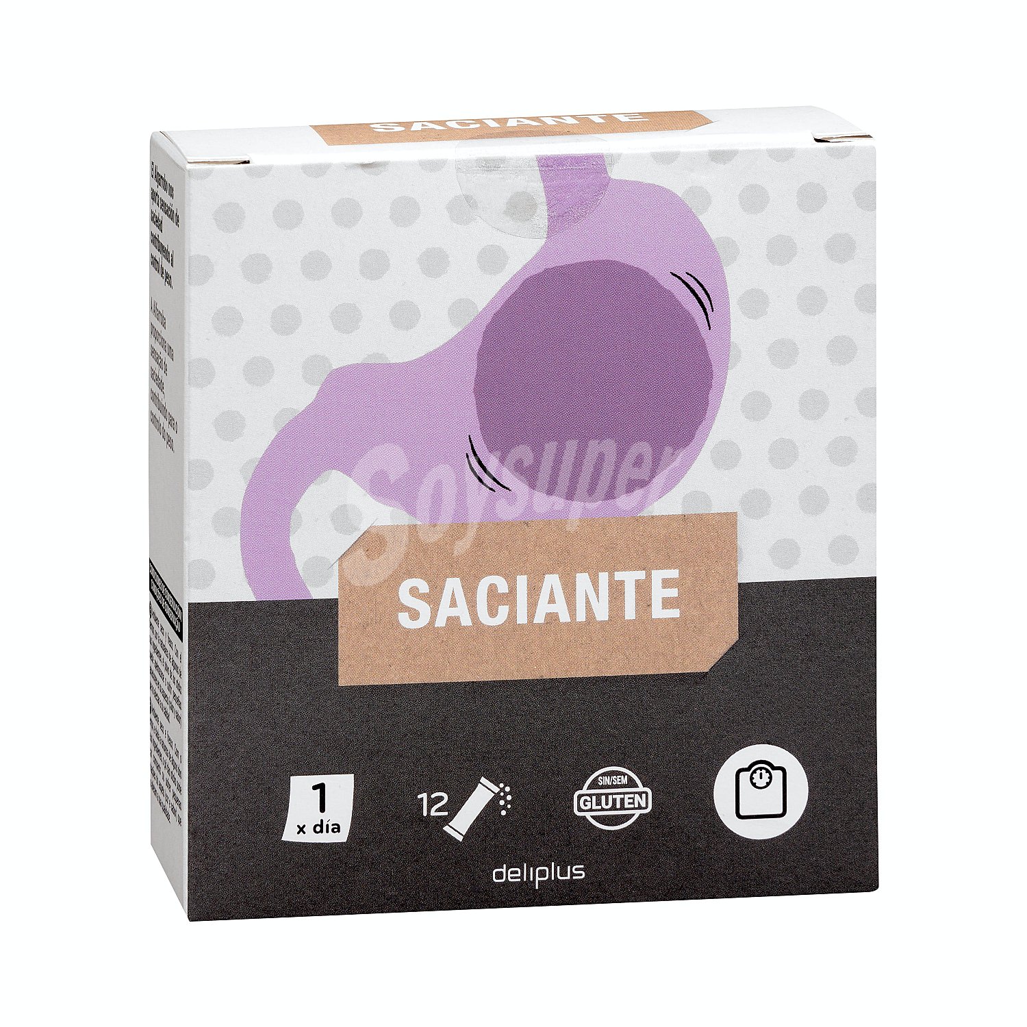 Complemento alimenticio saciante caja 12 sticks