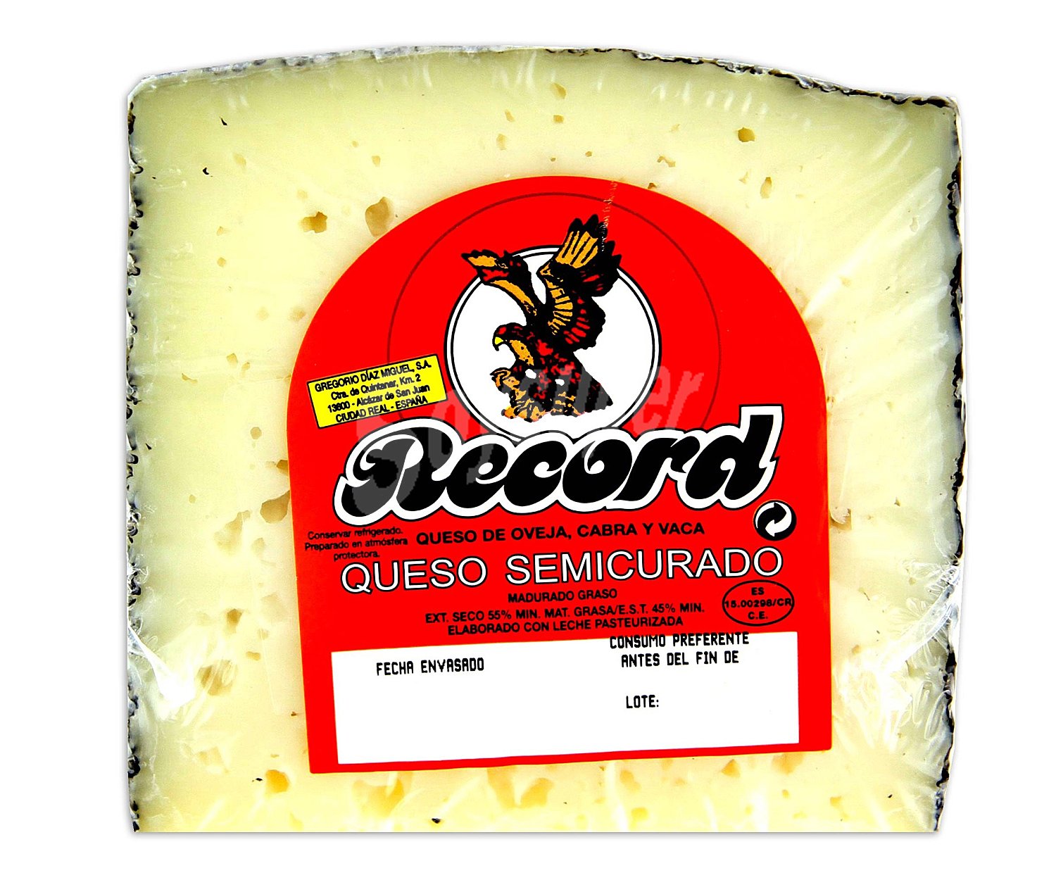 Queso mezcla semicurado