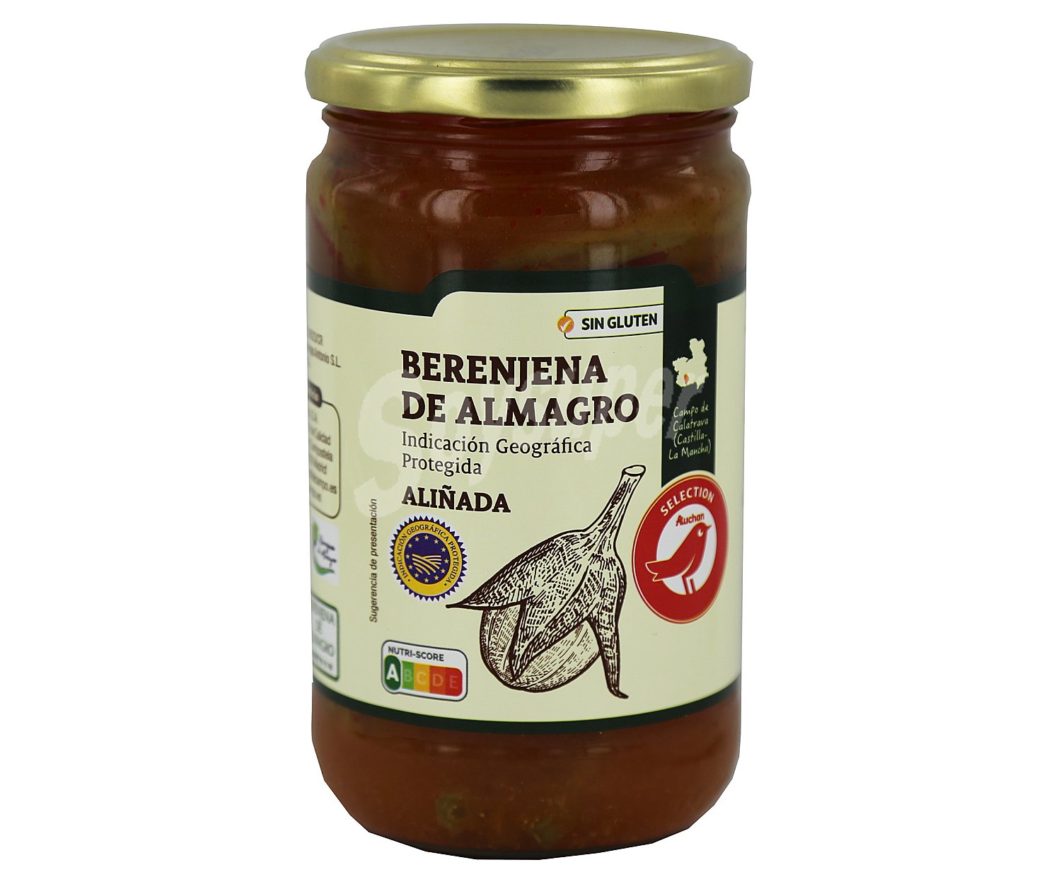 Producto alcampo Berenjenas de Almagro Indicación Geográfica Protegida producto alcampo