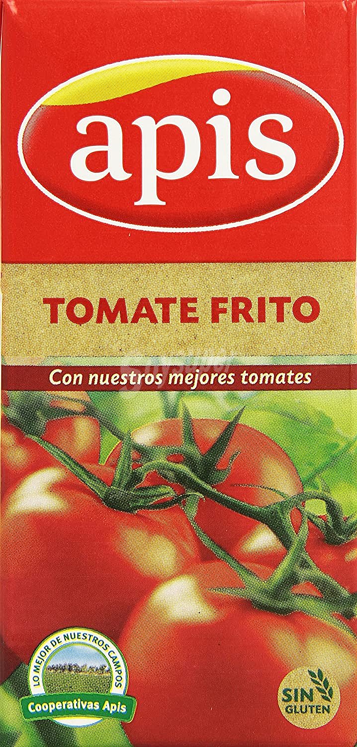 Tomate frito sin gluten