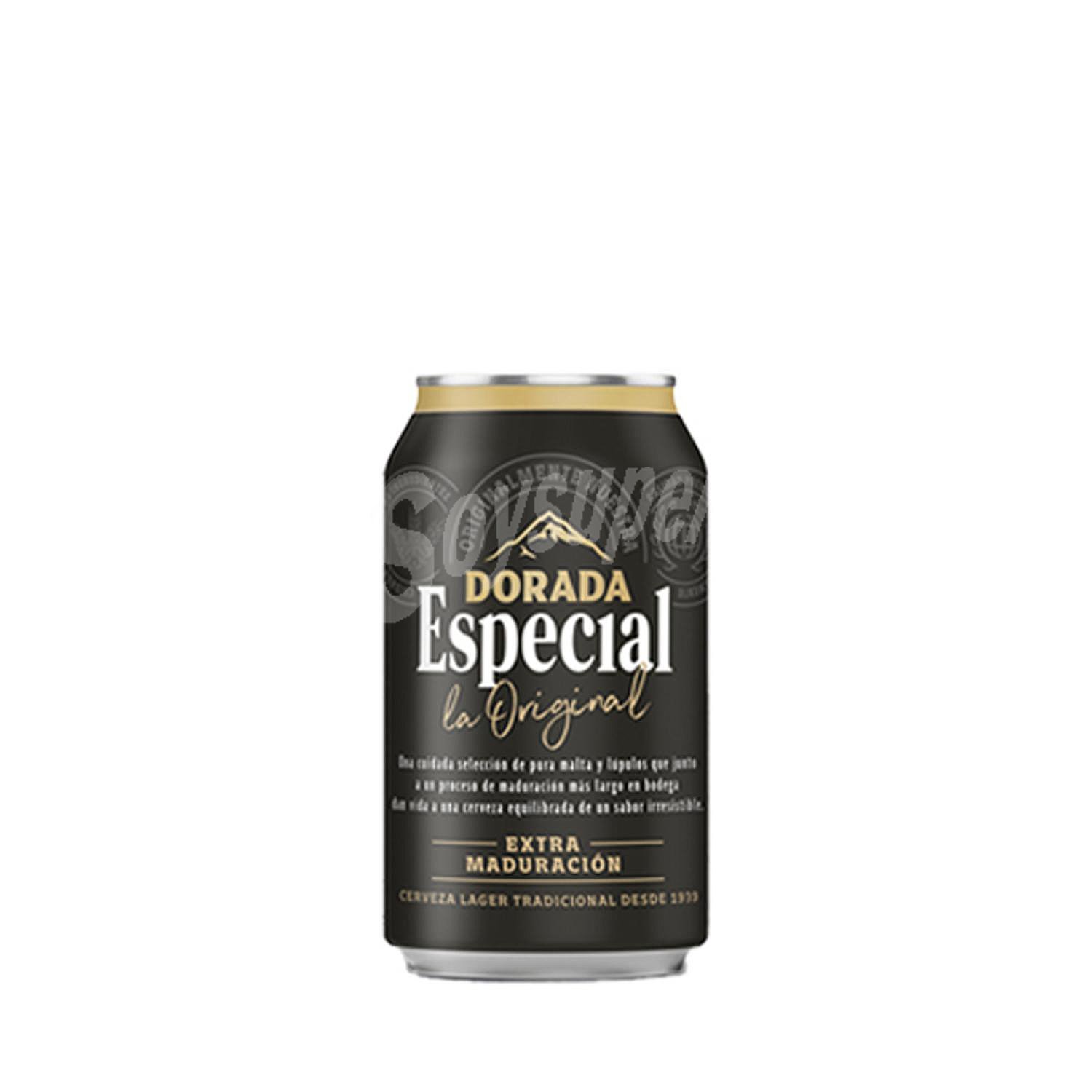 Cerveza rubia especial