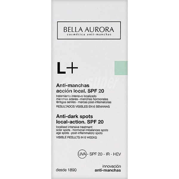 L+ tratamiento intensivo anti-manchas SPF-20