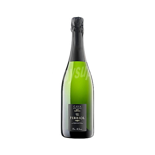 Cava brut selección, elaborado según el método tradicional