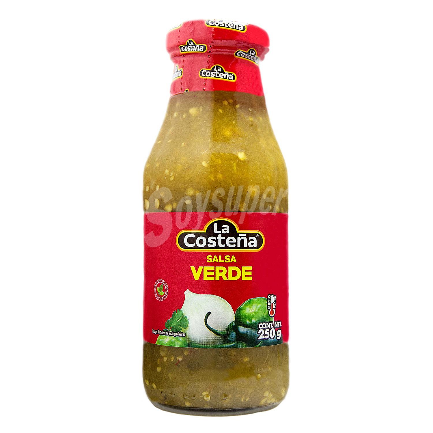 Salsa verde La Costeña