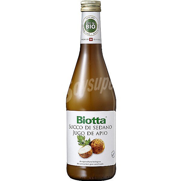 zumo de apio 100% Bio botella 