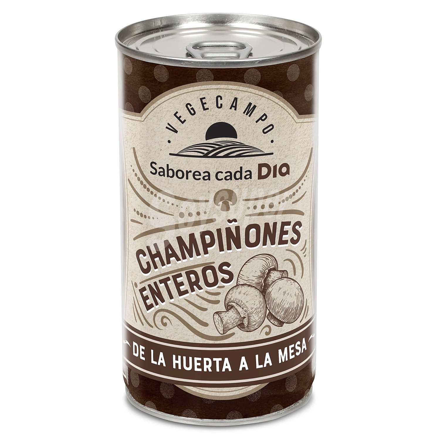 Champiñones enteros Vegecampo