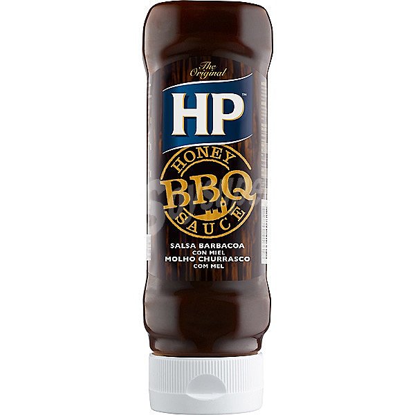 Honey BBQ salsa barbacoa con miel para carne y fondue