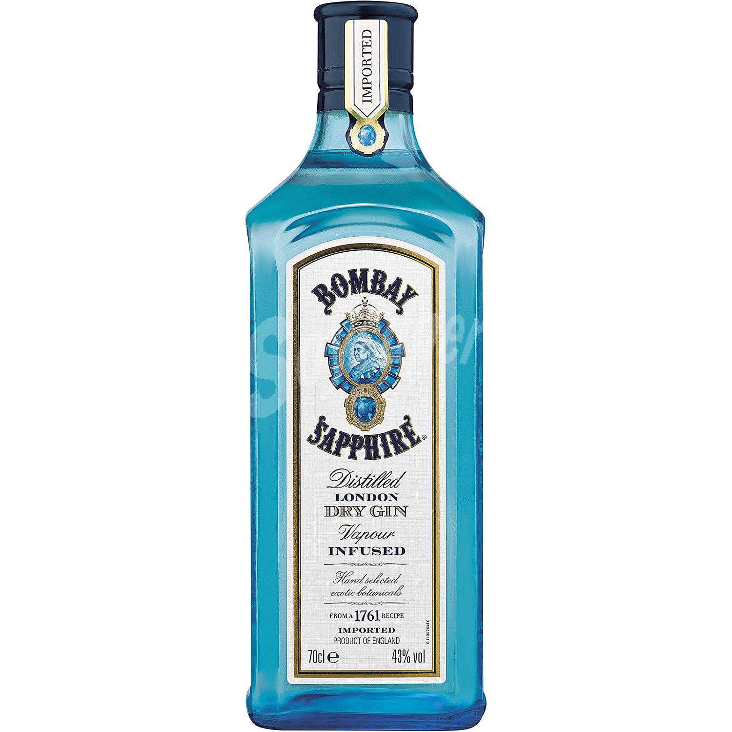 Ginebra inglesa premium tipo London dry gin