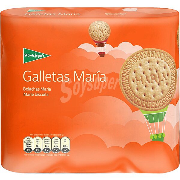 Galletas María envase 800 g