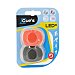 Set de luz delantera 2 leds y luz trasera 2 leds para bicicleta, cup's alcampo