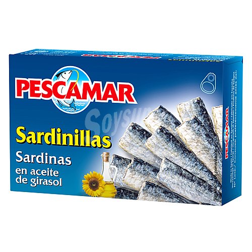 Pescamar Sardinillas en Aceite Vegetal pescamar