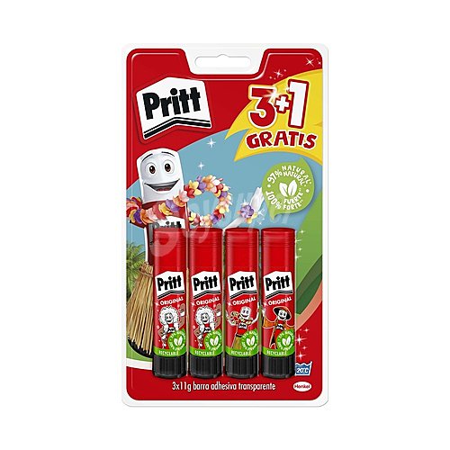 Lote de adhesivas de 11 gramos pritt