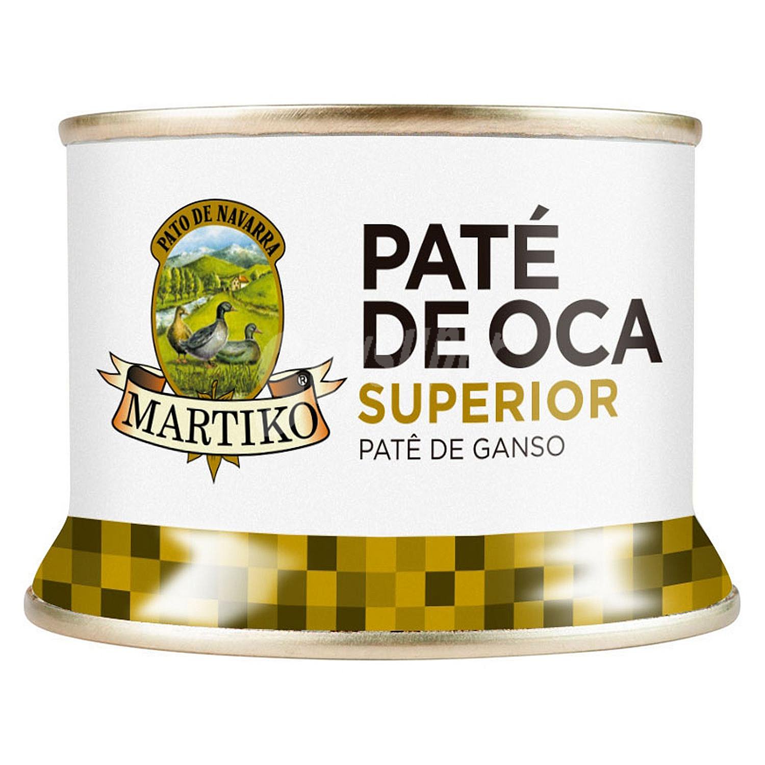 Paté de hígado de oca superior