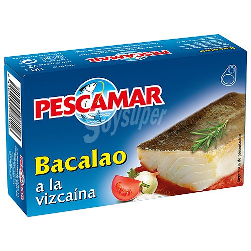 Pescamar Bacalao a la Vizcaína pescamar