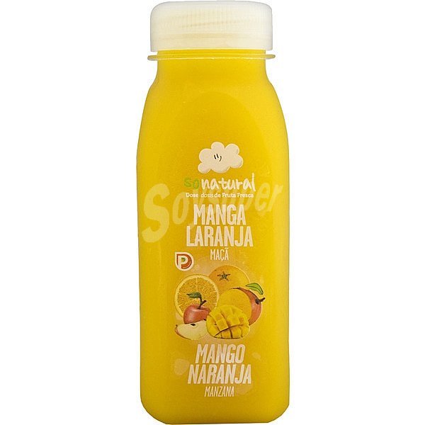 Zumo de mango y naranja