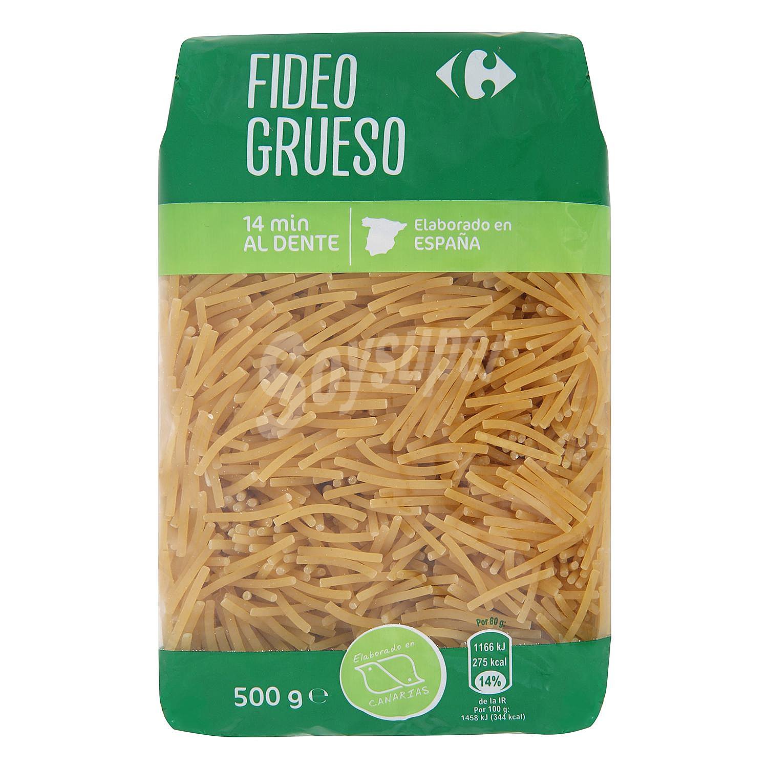 Fideo grueso Carrefour