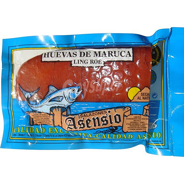 Huevas de maruca taco