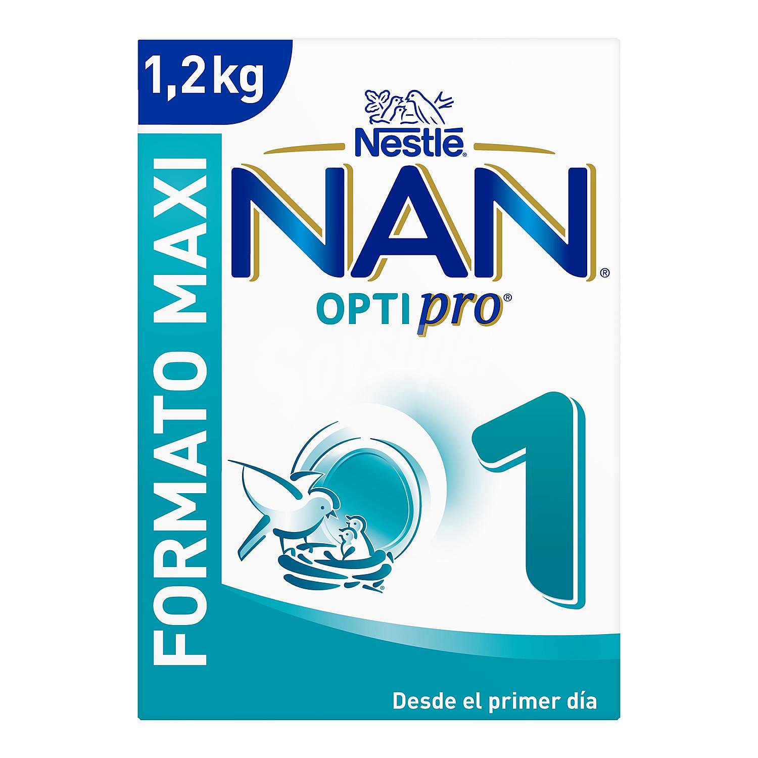 Leche infantil para lactantes en polvo Nestlé Nan Optipro 1