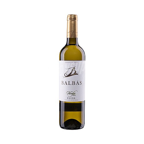 Balbás Vino blanco con D.O. Rueda balbás