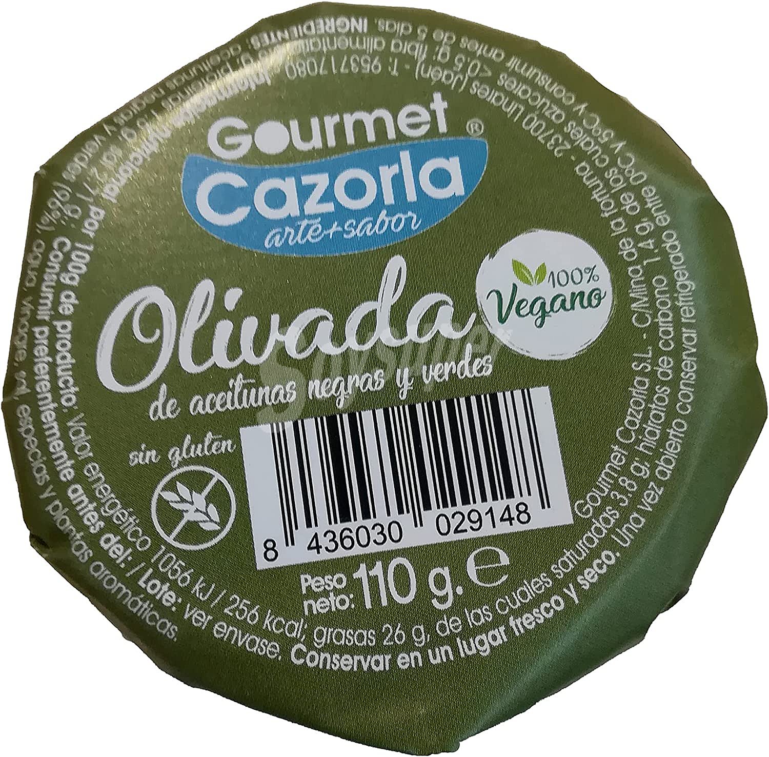 Paté de olivada Gourmet cazorla