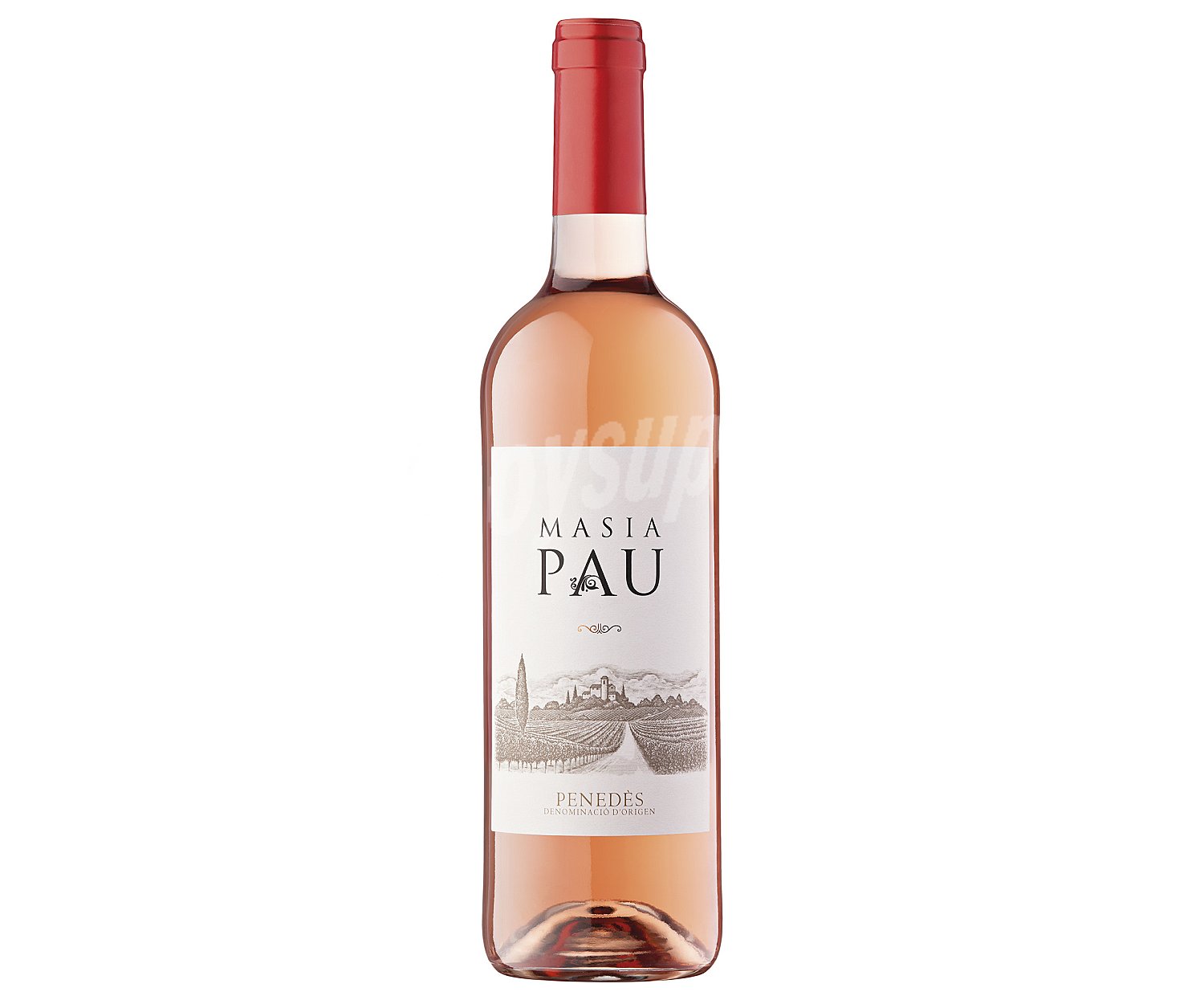 Vino rosado con denominación de origen Penedés