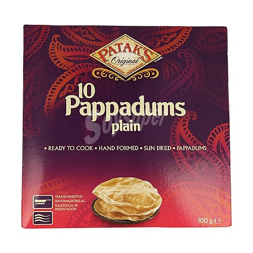 Patak's Pappadums natural patak's