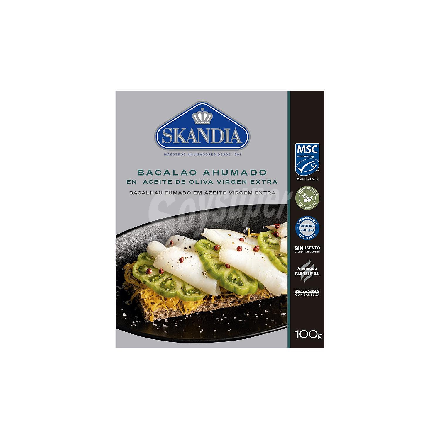 Bacalao ahumado Skandia sin gluten